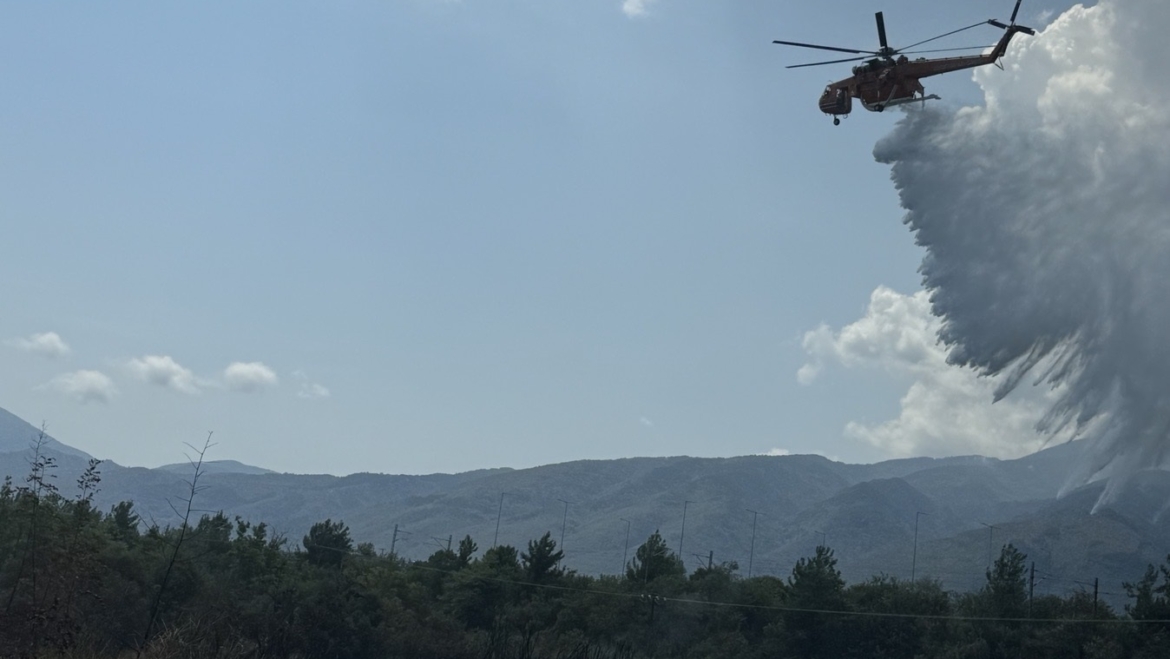 Σβήστηκε η φωτιά στην παρολύμπια περιοχή της Πλάκας Λιτοχώρου με ισχυρή δύναμη της Πυροσβεστικής, εναέρια μέσα του Υπουργείου Κλιματικής Κρίσης & Πολιτικής Προστασίας, υδροφόρες και μηχανήματα έργου του Δήμου, της ΠΕ Πιερίας και του Δήμου Κατερίνης, εθελοντές και δυνάμεις της Αστυνομίας